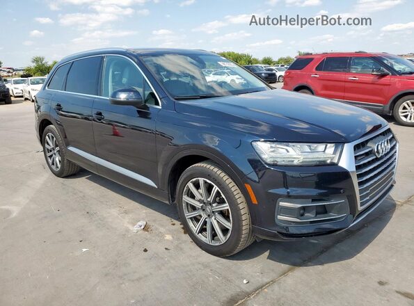 WA1VAAF73JD007235 2018 AUDI Q7 Black Front view