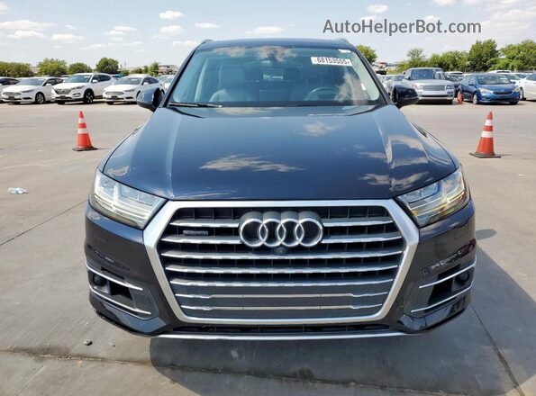 WA1VAAF73JD007235 2018 AUDI Q7 Black Rear view