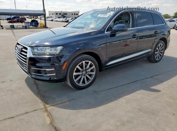 WA1VAAF73JD007235 2018 AUDI Q7 Black Rear left