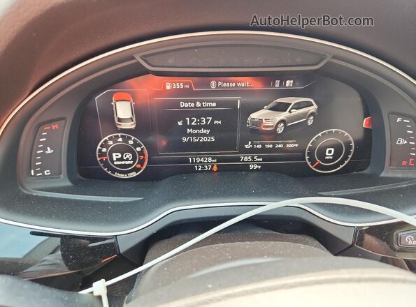 WA1VAAF76JD037491 2018 AUDI Q7 White 