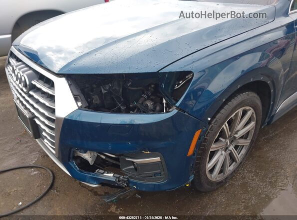 WA1VAAF76JD043906 2018 AUDI Q7 Синий Вид спереди