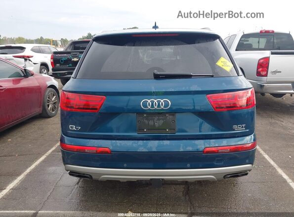 WA1VAAF76JD043906 2018 AUDI Q7 Синий 