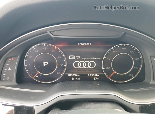 WA1VAAF77JD009103 2018 AUDI Q7 Black 