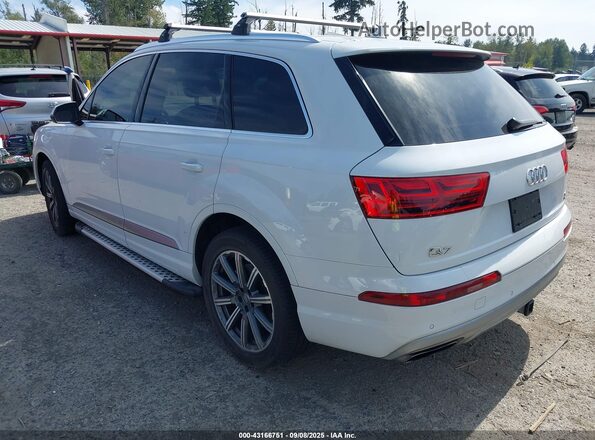 WA1VAAF77JD024863 2018 AUDI Q7 White 