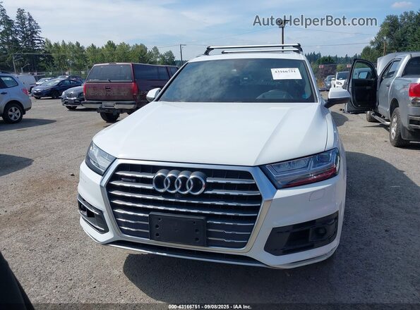 WA1VAAF77JD024863 2018 AUDI Q7 White 