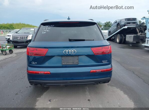 WA1VAAF7XJD045030 2018 AUDI Q7 Blue 