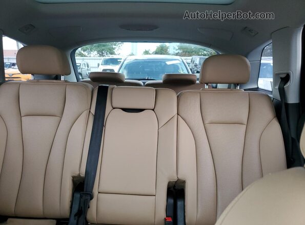 WA1VXAF70MD014792 2021 AUDI Q7 Black Vista de los asientos traseros