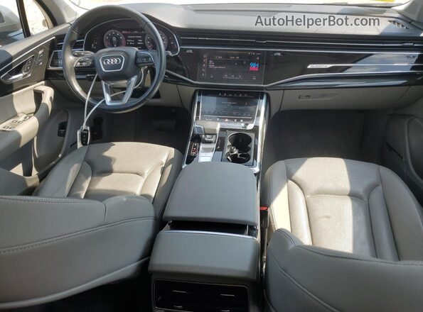 WA1VXAF73LD004899 2020 AUDI Q7 Gray Widok deski rozdzielczej