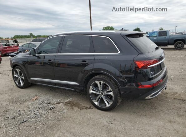 WA1VXAF74MD030784 2021 AUDI Q7 Black Задня ліва чверть