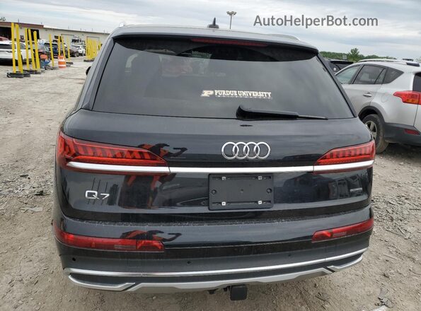 WA1VXAF74MD030784 2021 AUDI Q7 Black Вид ззаду