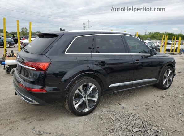 WA1VXAF74MD030784 2021 AUDI Q7 Black Задня права чверть