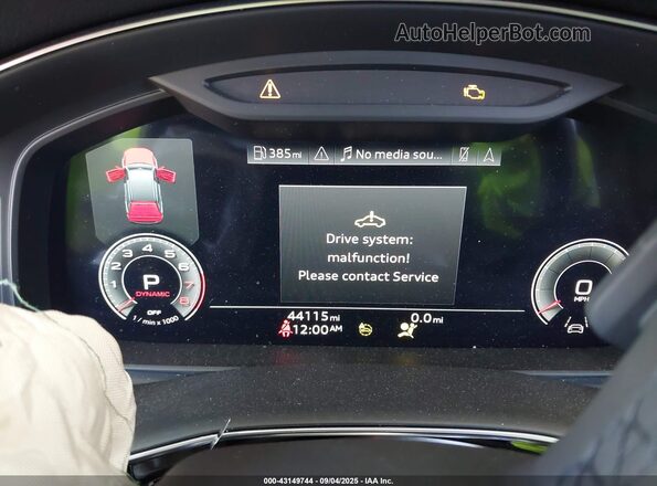 WA1VXBF75MD035921 2021 AUDI Q7 White უკანა სავარძლების ხედი