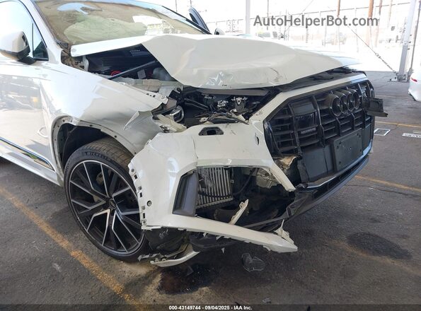 WA1VXBF75MD035921 2021 AUDI Q7 White წინა ხედი