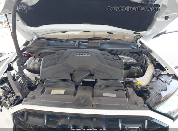 WA1VXBF75MD035921 2021 AUDI Q7 White უკანა ხედი