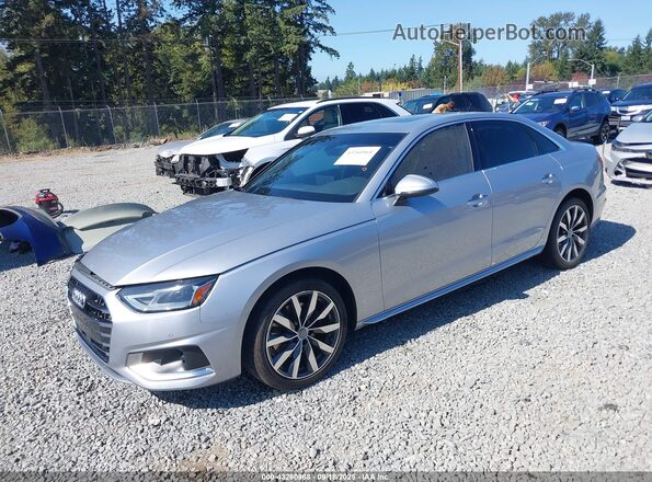 WAUABAF4XMN003704 2021 AUDI OTHER Silver წინა მარცხენა ხედი სამი მეოთხედიდან