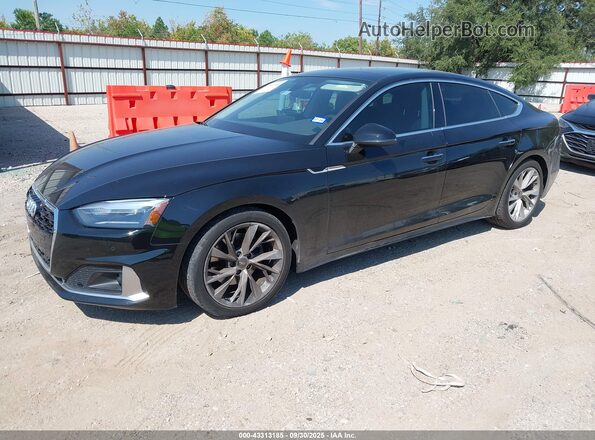 WAUABCF53MA020517 2021 AUDI OTHER Black Առջևի ձախ երեք քառորդ տեսարան
