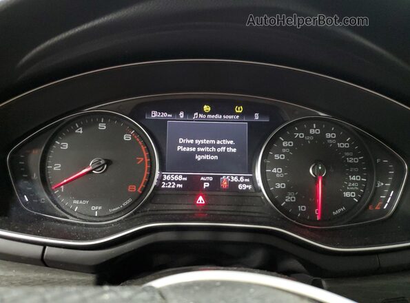 WAUABCF54MA063036 2021 AUDI OTHER White Vista del cuadro de instrumentos