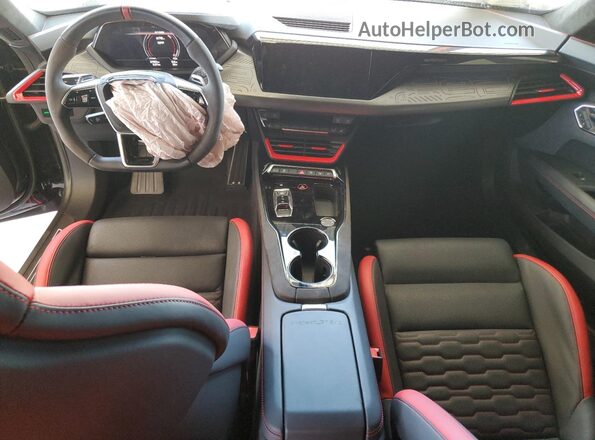 WAUAHBFW8P7901376 2023 AUDI RS Black Առջևի վահանակի տեսք