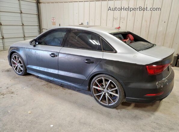 WAUB1GFF6J1041364 2018 AUDI S3 Black Հետևի ձախ