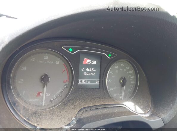 WAUB1GFF7G1013985 2016 AUDI S3 Черный Вид задних сидений