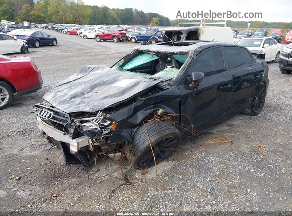 WAUB1GFF7G1013985 2016 AUDI S3 Черный Передняя левая четверть