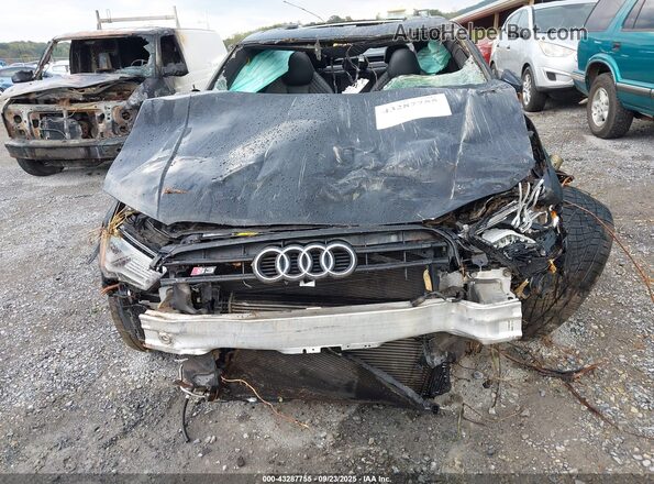 WAUB1GFF7G1013985 2016 AUDI S3 Черный Вид задней части салона