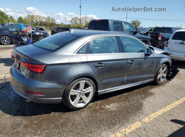 WAUB1GFF8H1020199 2017 AUDI S3 Gray უკანა მარჯვენა