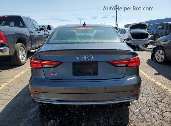 WAUB1GFF8H1020199 2017 AUDI S3 Gray უკანა ხედი