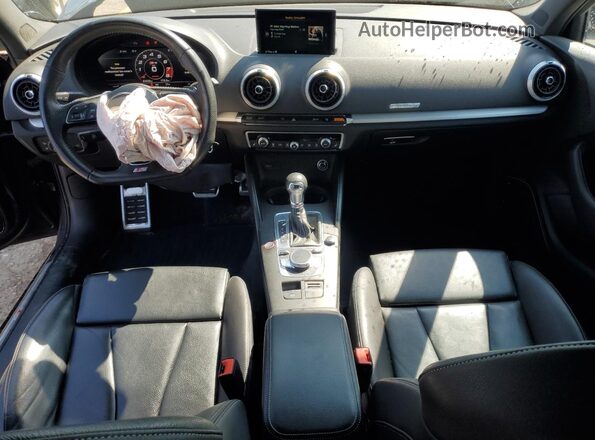 WAUB1GFF8H1020199 2017 AUDI S3 Gray წინა პანელის ხედი