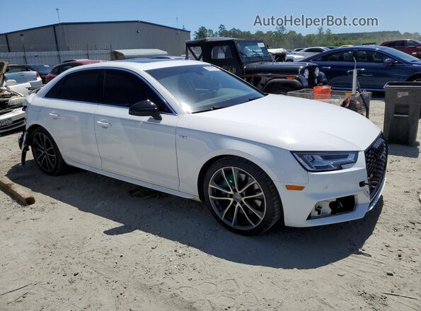 WAUB4AF40JA095018 2018 AUDI S4 White 