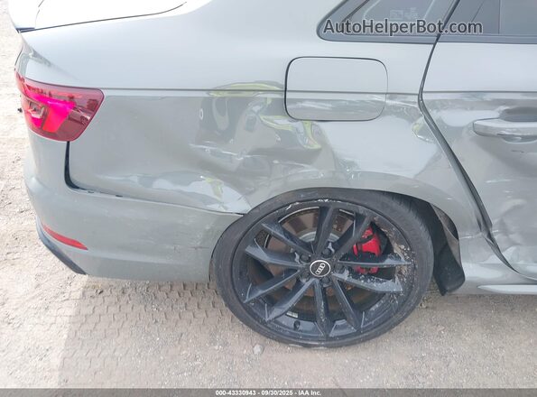 WAUB4AF40KA118492 2019 AUDI S4 Gray Vista frontal