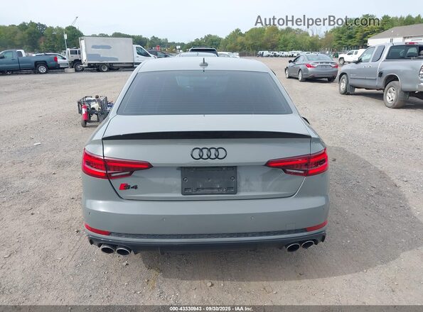 WAUB4AF40KA118492 2019 AUDI S4 Gray 