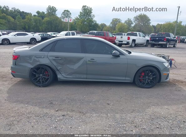 WAUB4AF40KA118492 2019 AUDI S4 Gray Vista interior trasera