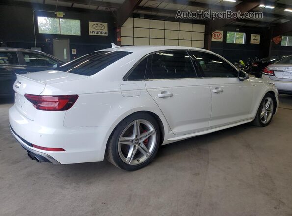 WAUB4AF42JA019445 2018 AUDI S4 White Задня права чверть