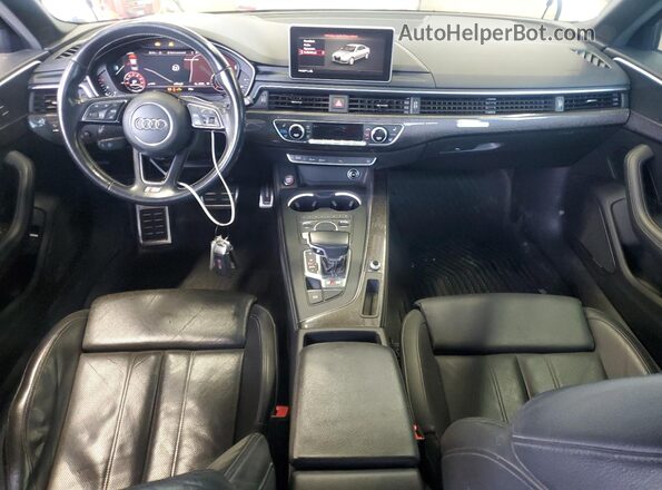 WAUB4AF42JA019445 2018 AUDI S4 White Вид панелі приладів