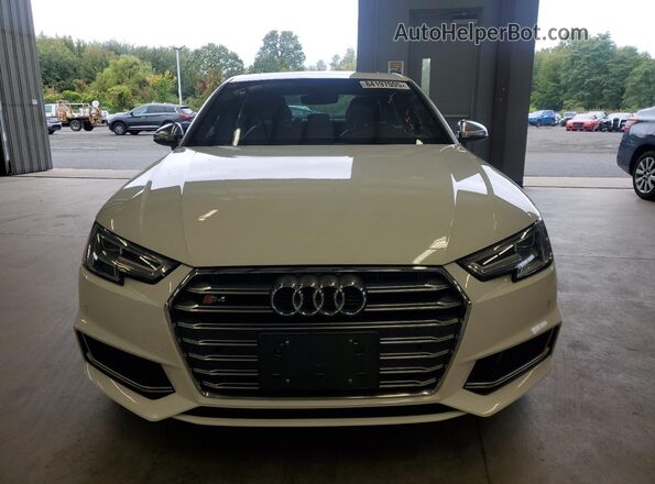 WAUB4AF42JA019445 2018 AUDI S4 White Вид спереду