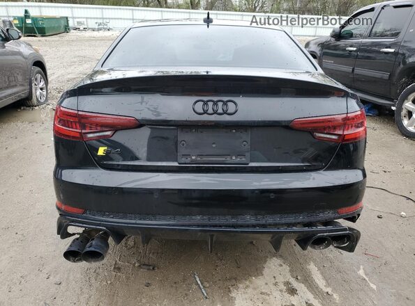 WAUB4AF45JA199827 2018 AUDI S4 Black 