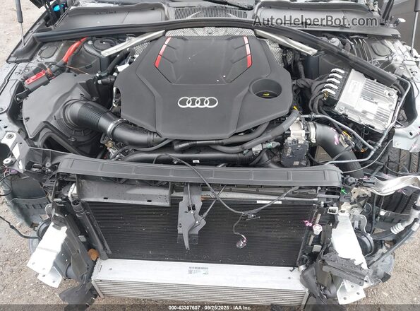 WAUB4AF46PA015424 2023 AUDI S4 Gray Вид ззаду