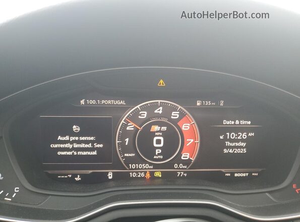 WAUB4CF53JA041572 2018 AUDI S5 Gray 