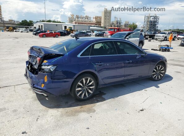 WAUBBAF40MA057685 2021 AUDI OTHER Blue Հետևի աջ