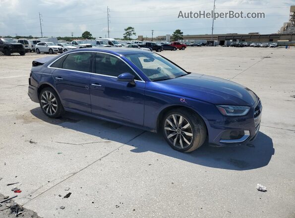WAUBBAF40MA057685 2021 AUDI OTHER Blue Առջևի աջ