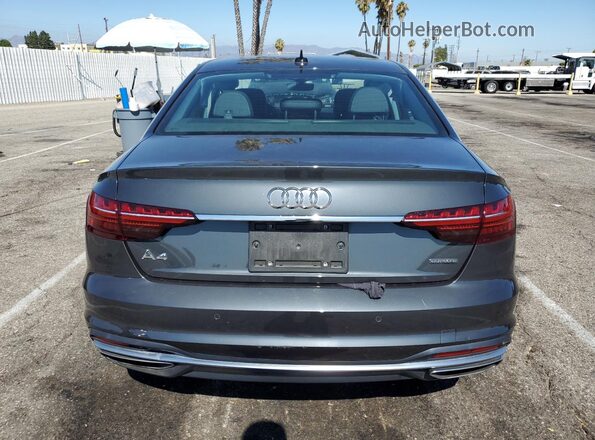 WAUBBAF46MA024982 2021 AUDI OTHER Gray Հետևի տեսք