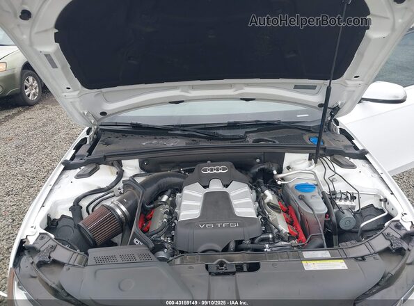 WAUBGAFL0GA005955 2016 AUDI S4 White Vista trasera