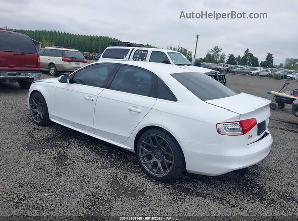 WAUBGAFL0GA005955 2016 AUDI S4 White Trasero izquierdo