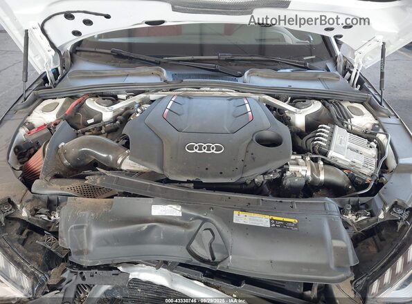 WAUC4AF41PA083487 2023 AUDI S4 White უკანა ხედი