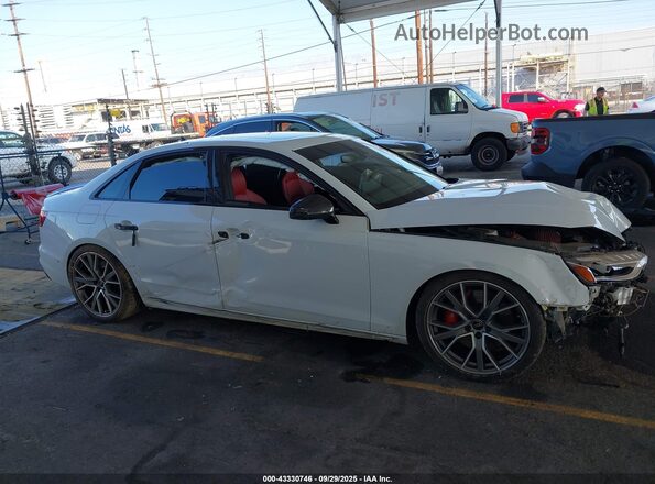 WAUC4AF41PA083487 2023 AUDI S4 White უკანა სალონის ხედი