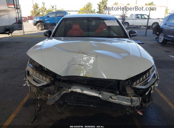 WAUC4AF41PA083487 2023 AUDI S4 White ხელსაწყოთა პანელის ხედი