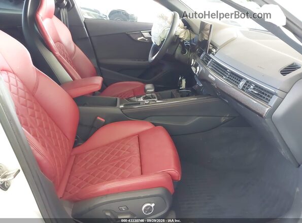 WAUC4AF41PA083487 2023 AUDI S4 White წინა სალონის ხედი