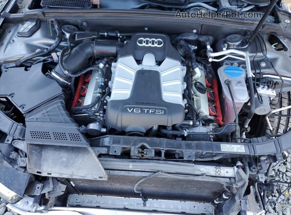 WAUC4AFR0GA015144 2016 AUDI S5 Gray Widok wnętrza z tyłu