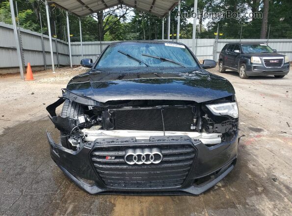 WAUC4AFR3GA013985 2016 AUDI S5 Black Widok z przodu
